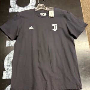 Adidas Black Juventus Ronaldo Short Sleeve Tee